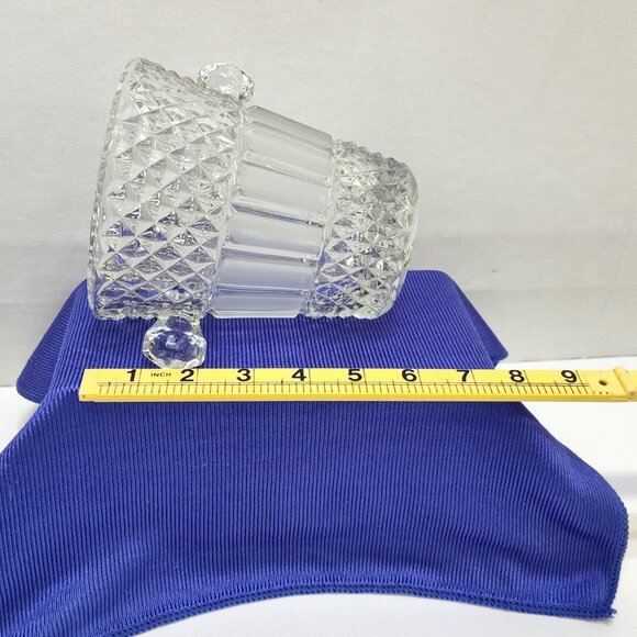 Canard-Duchêne Style Crystal Champagne Bucket Valencay Pattern Diamond Point - Picture 7 of 7